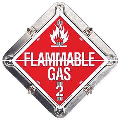 Labelmaster 8 Legend Placard With Mounting Holes (81-8SFO)