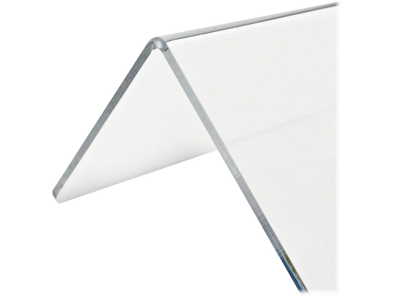 Azar Plastic Document Stand with Lip, Clear (515542)