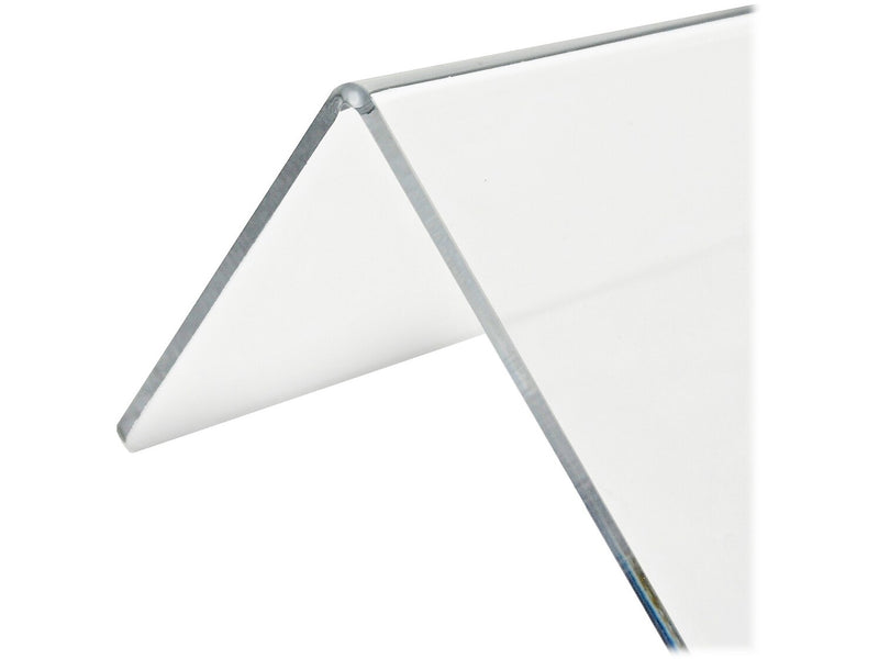 Azar Plastic Document Stand with Lip, Clear (515542)