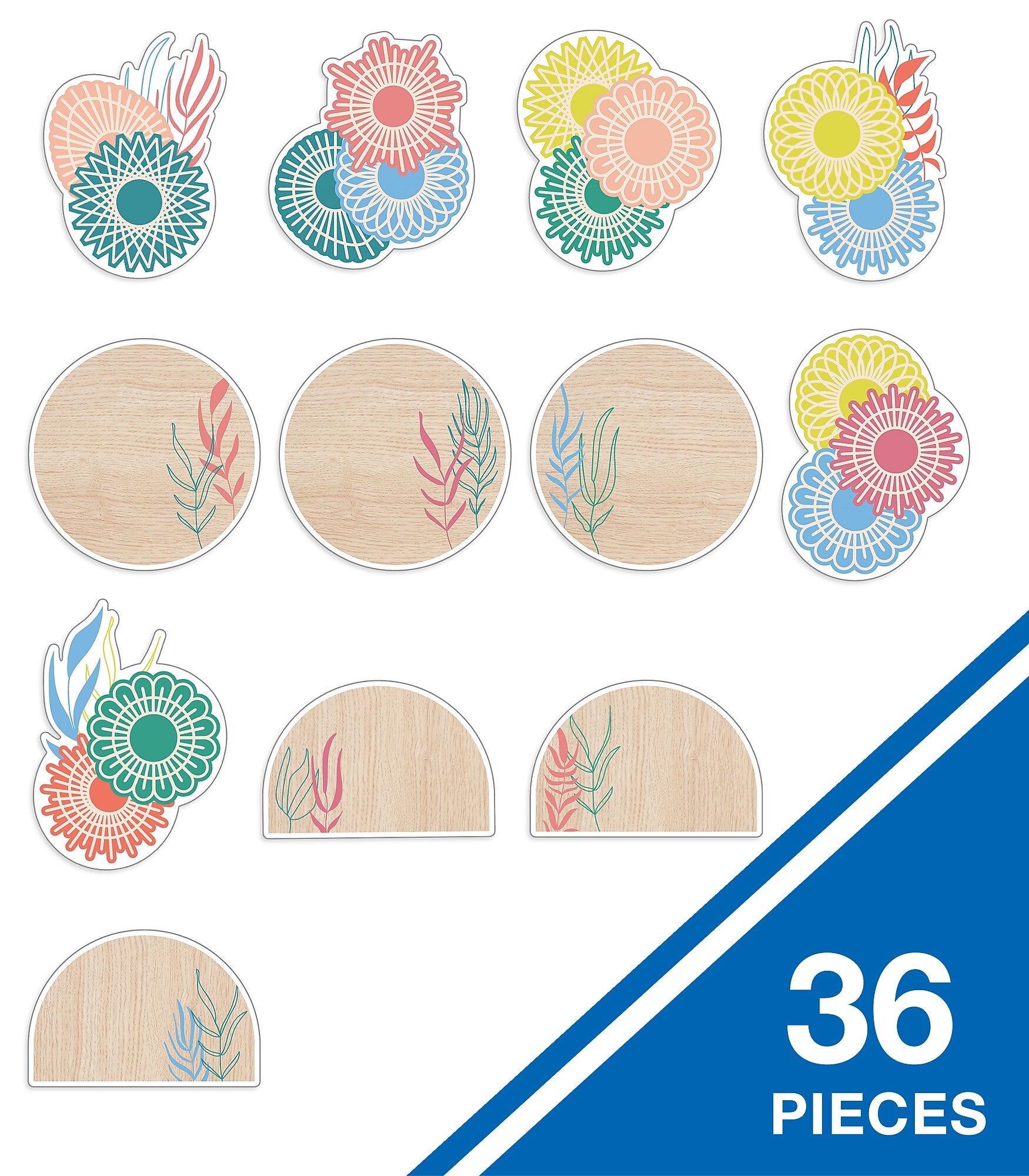 Carson Dellosa Education True to You Boho Accents Cutouts 36/Pack (120654)