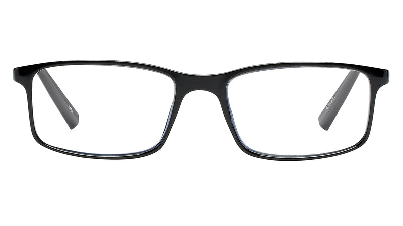 SAV Optitek Blue Light +1.75 Reading Glasses, Black (E7259)