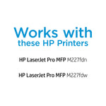 HP 30XC Black High Yield Toner Cartridge, Prints Up to 3,500 Pages (CF230XC)