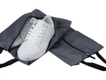 G Force 9" 2-Piece Nylon Travel Pouch Set, Gray/Black (6064)