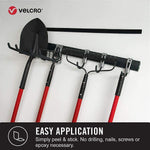 Velcro Extreme Fasteners, 1" x 10', Black (VEL91843)
