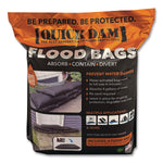 Quick Dam Water Flood Bags, 12" x 24" x 3.5", 6/Pack (QD1224-6ES)