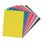 Prang 9" x 12" Construction Paper, Assorted Colors, 100 Sheets/Pack, 5 Packs/Bundle (PAC6504-5)