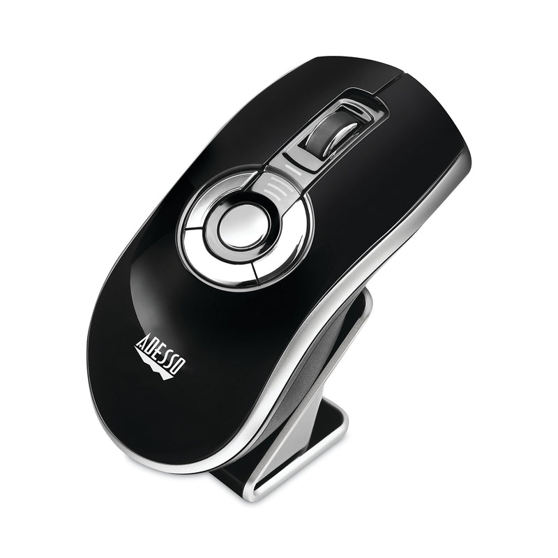Adesso Air Elite Wireless Ambidextrous Mouse, Black (ADEIMOUSEP20)