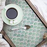 York Wallcoverings Scallop Peel and Stick StickTiles (TIL4571FLT)