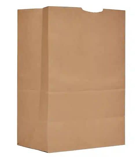 Ross & Wallace 17" x 12" x 7" Paper Food Bags, Brown, 500/Bundle (BAGSK1657)