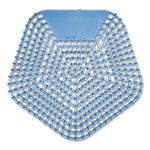 Boardwalk Anti-Splash Urinal Screen, Clean Cotton Scent, Blue, 10/Box (WCBX-P-010I010I-06-AAS80-)
