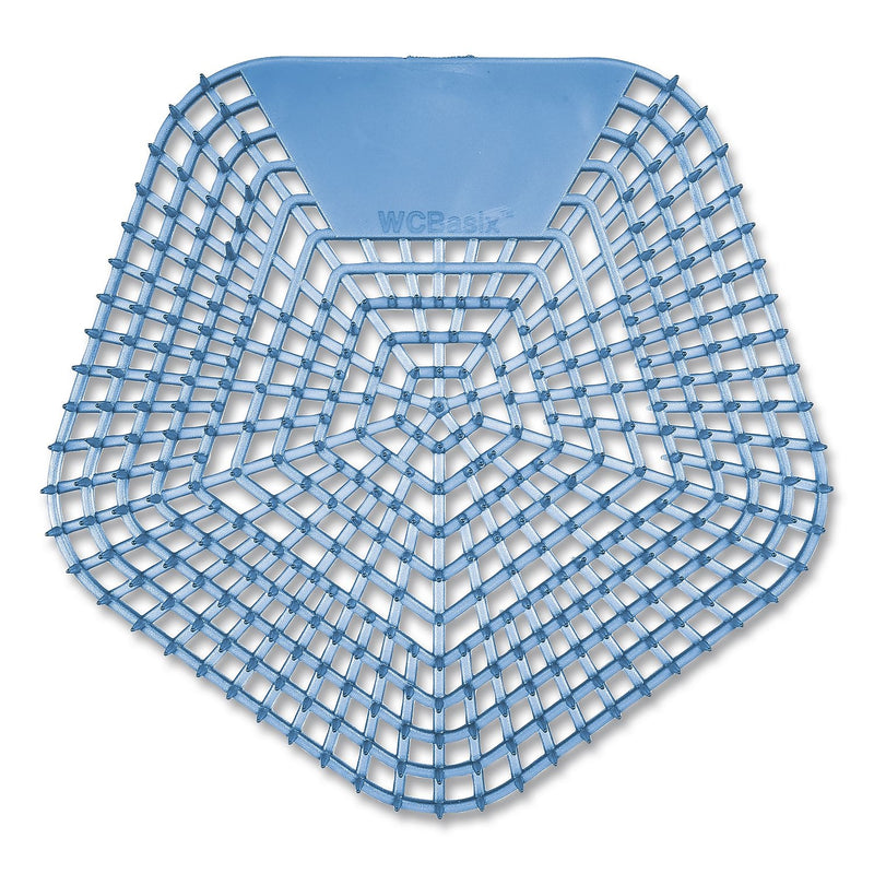 Boardwalk Anti-Splash Urinal Screen, Clean Cotton Scent, Blue, 10/Box (WCBX-P-010I010I-06-AAS80-)