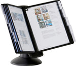 Durable SHERPA Document Holder, 8.5" x 11", Top Loading, Black Plastic (5539-01)