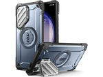 SUPCASE Unicorn Beetle MAG XT MagSafe Bumper Case for Samsung Galaxy S24 Ultra, Shock Absorbing, Metallic Blue (GXYS24U5GMXTTT)