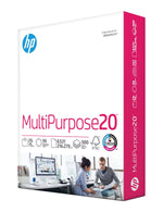 HP 8.5" x 11" Multipurpose Paper, 20 lbs., 96 Brightness, 500 Sheets/Ream (HPM1120)