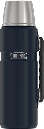 Thermos King Stainless Steel Vacuum Insulated Beverage Bottle, 68 oz., Midnight Blue (EASK2020MDB4)