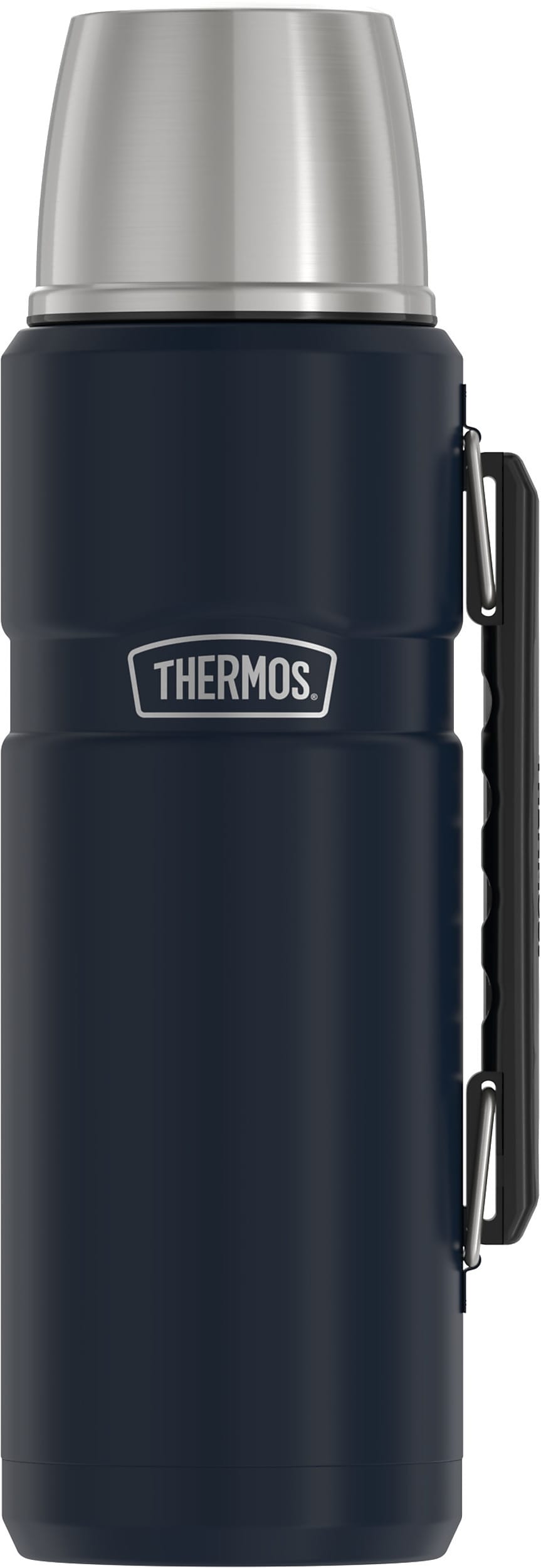 Thermos King Stainless Steel Vacuum Insulated Beverage Bottle, 68 oz., Midnight Blue (EASK2020MDB4)