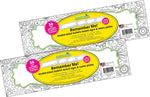 Barker Creek Color Me! In My Garden School Name Plates, 12" x 3.5", 72/Set (BC3810)