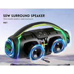 Worryfree Gadgets Wireless Bluetooth Party Speaker, Water Resistant, Camo (WH61)