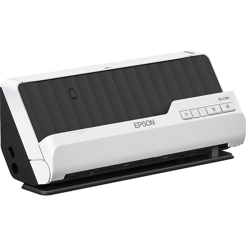 Epson DS-C330 Compact  USB Duplex Document Scanner, Black, White (B11B272201)