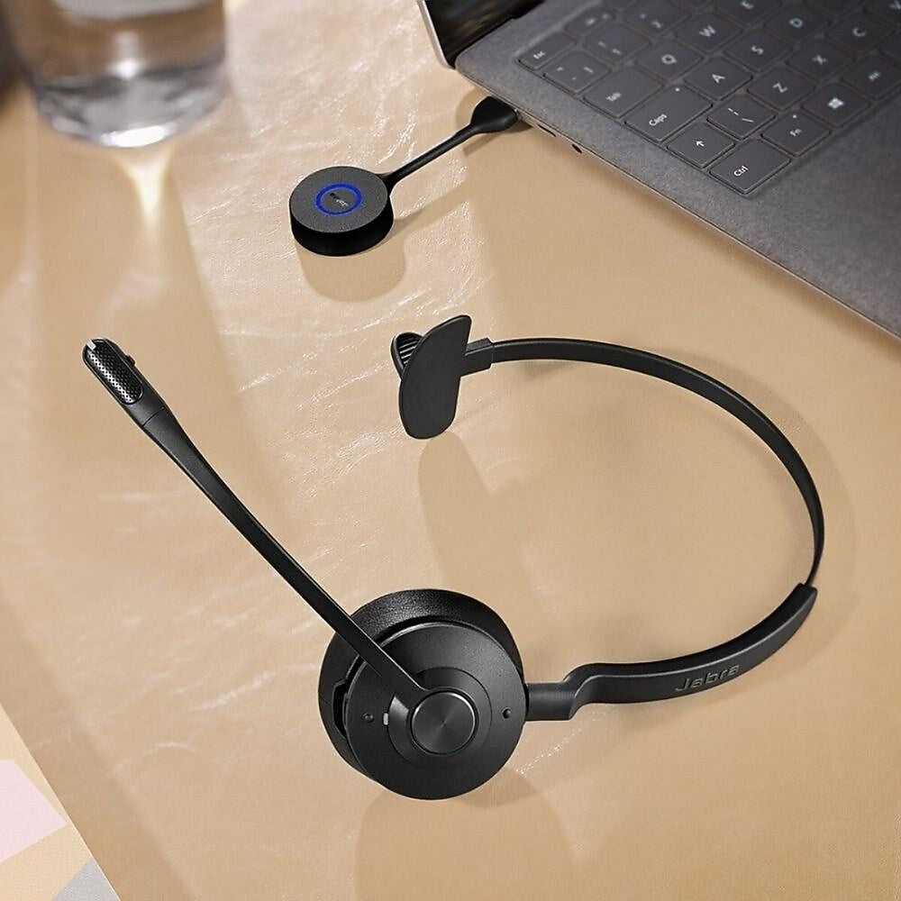 Jabra Engage 55 SE Wireless Monoaural USB-C Headset, UC Certified, Black (9653-430-125)