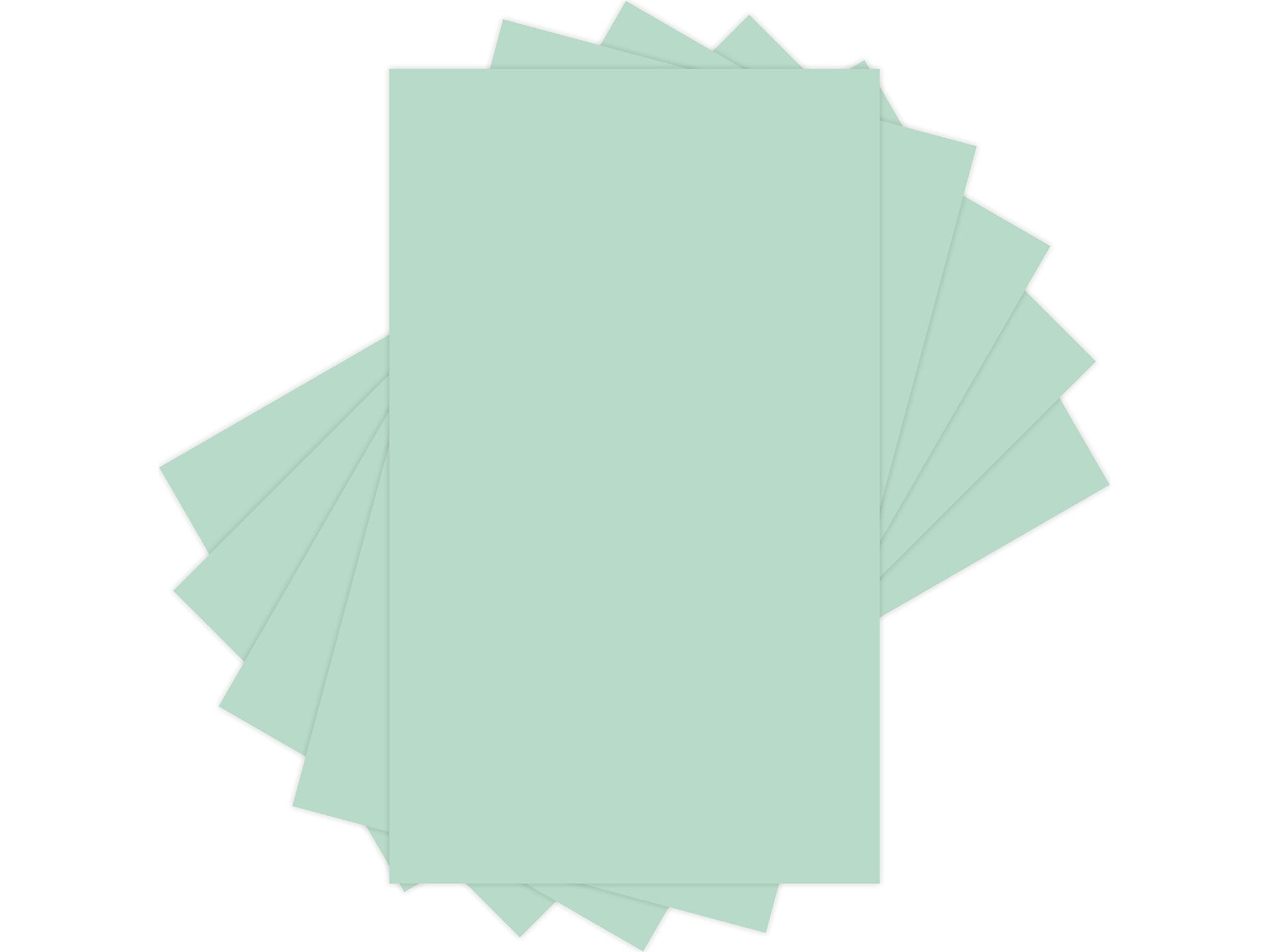 Lettermark Colors 30% Recycled 8.5" x 14" Multipurpose Paper, 20 lbs., Green, 5000/Carton (94306)