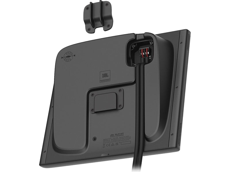 JBL SLP14/T-BK Low-Profile On-Wall Loudspeaker, Black