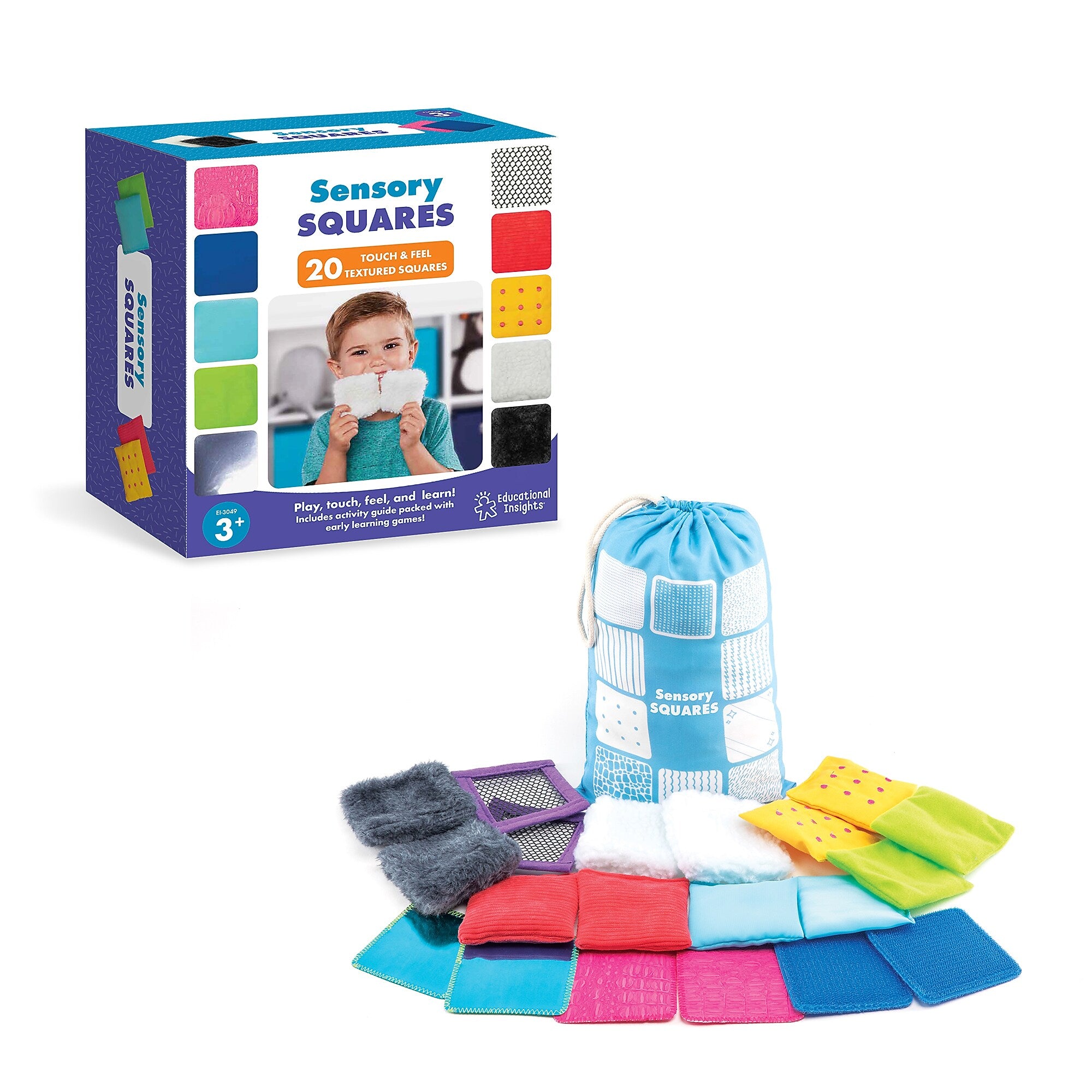 Educational Insights Teachable Touchables Sensory Squares (3049)
