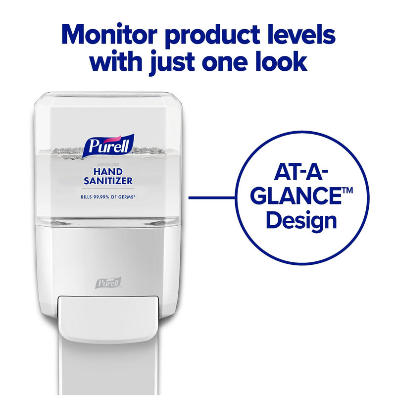 PURELL ES4 Wall Mounted Hand Sanitizer Dispenser, White (5020-01)