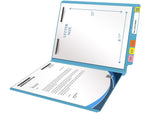 Medical Arts Press Heavy Duty End Tab File Folder, Straight Cut, Letter Size, Dark Blue, 40/Box (S-09459-DBL)