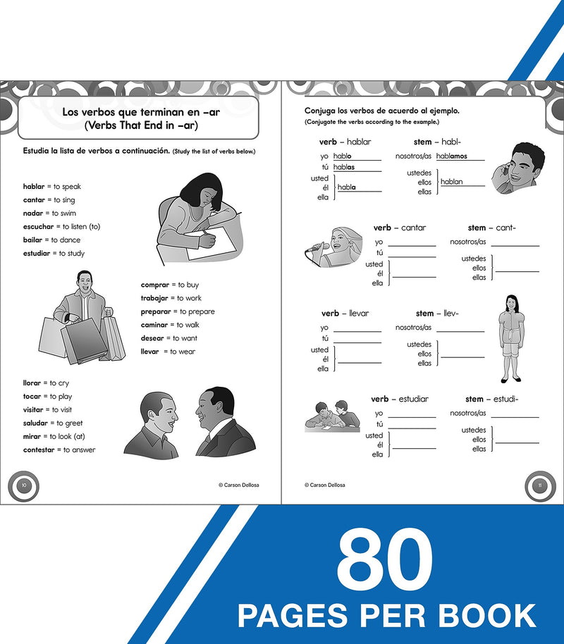 Book Set Skill Builders Spanish Grades 6-8