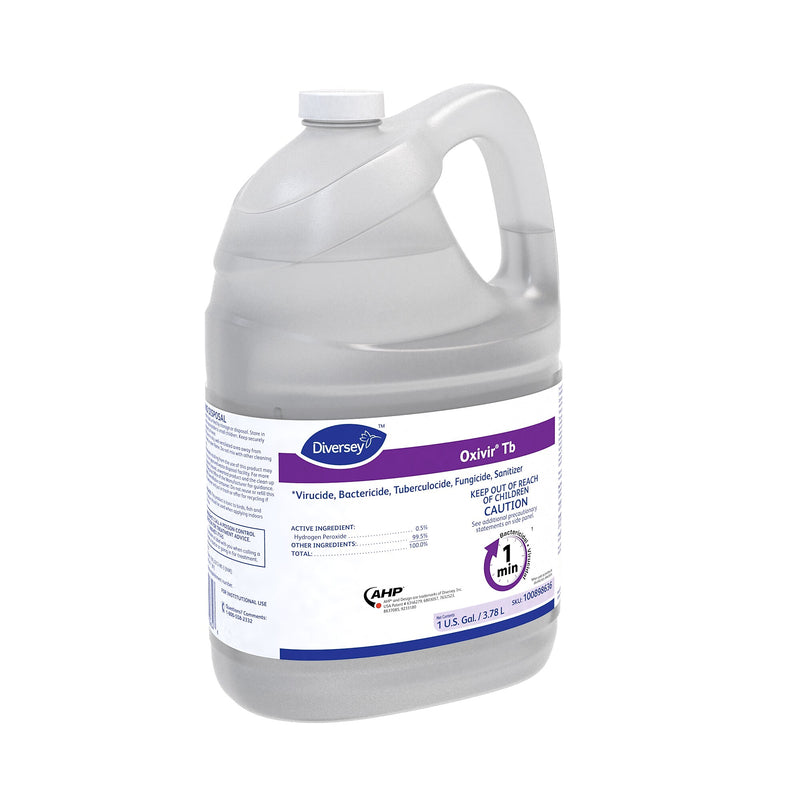 Oxivir Tb General Disinfectant Cleaner, Hydrogen Peroxide, 128 oz., 4/Carton (100898636)