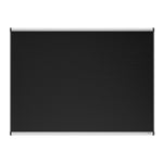 Staples Foam Bulletin Board, Aluminum Frame, 4' x 3' (ST62830)