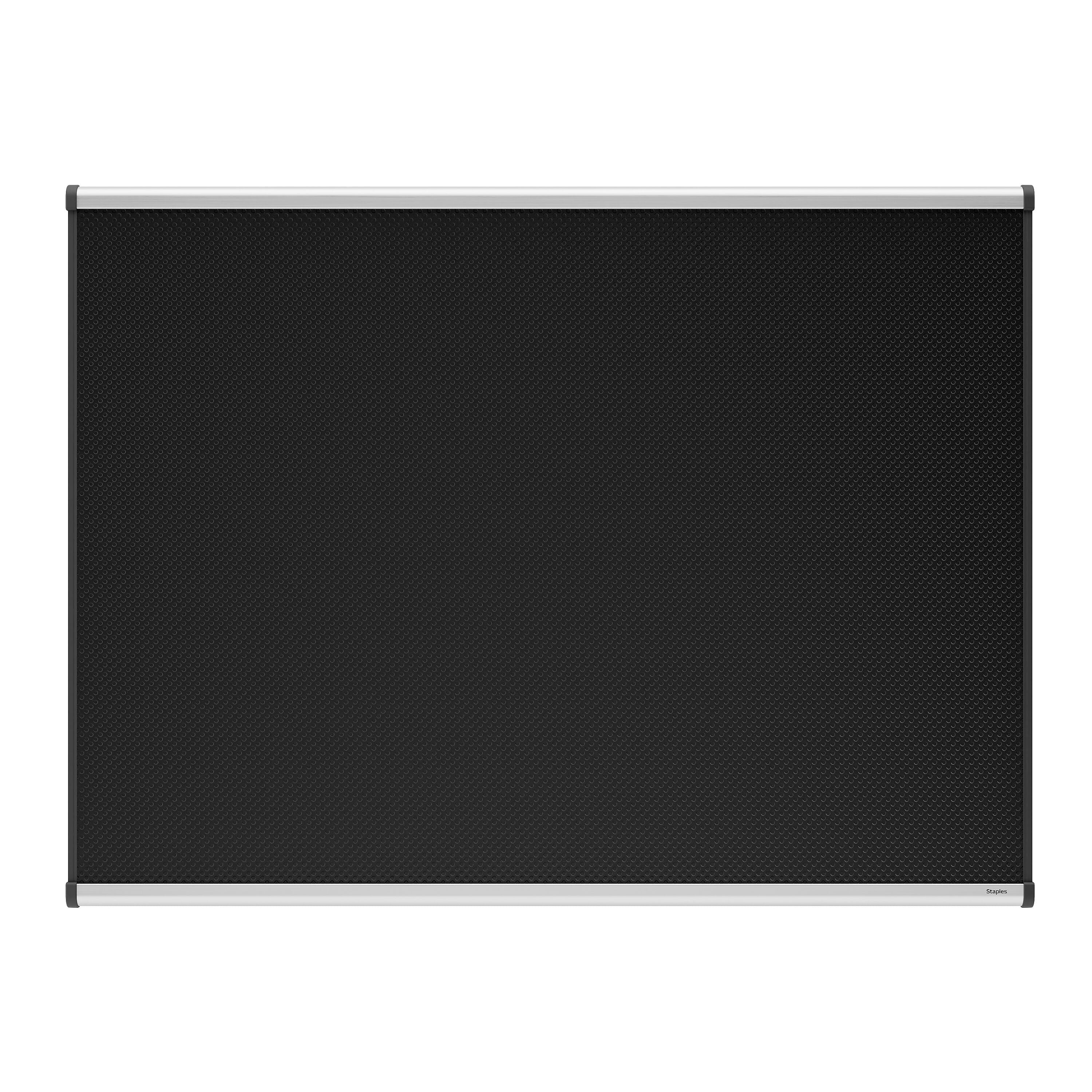 Staples Foam Bulletin Board, Aluminum Frame, 4' x 3' (ST62830)