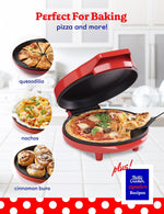 Betty Crocker 12-Inch Pizza Maker Plus, White (BC-2958CW)