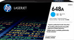 HP 648A Cyan Standard Yield Toner Cartridge, Prints Up to 11,000 Pages (CE261A)