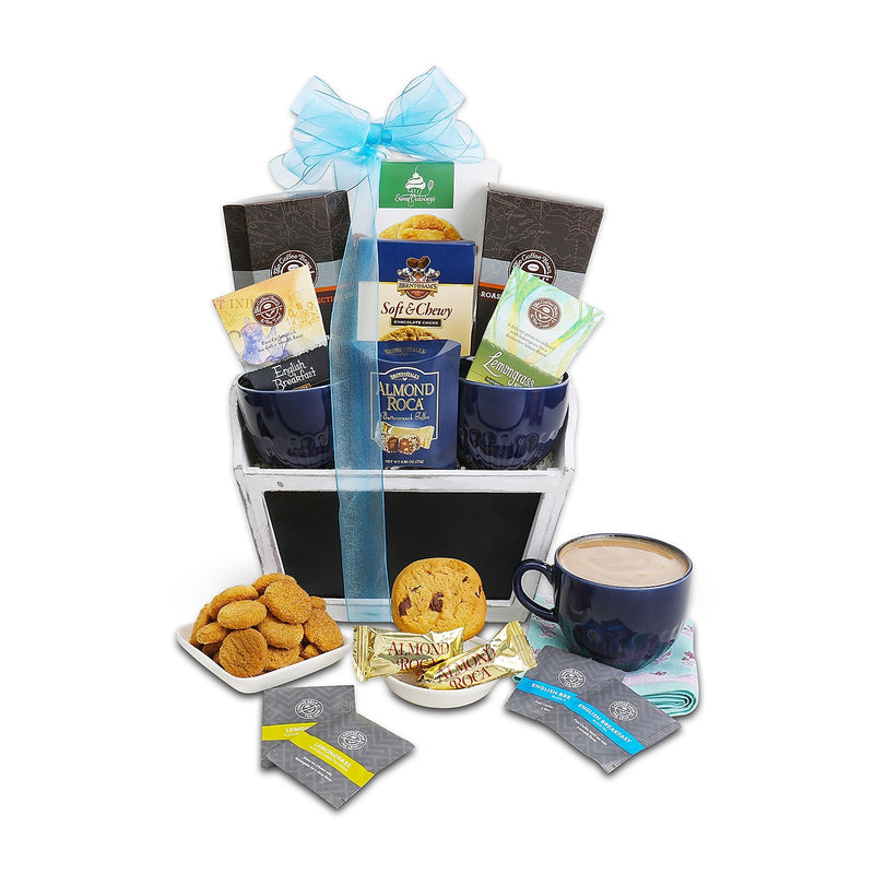 Alder Creek Coffee Bean & Tea Leaf Signature Blend Gift Basket (FG03936)