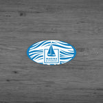1-Color Advertising Label, Oval, 1-1/4" x 2-1/2", Qty 500
