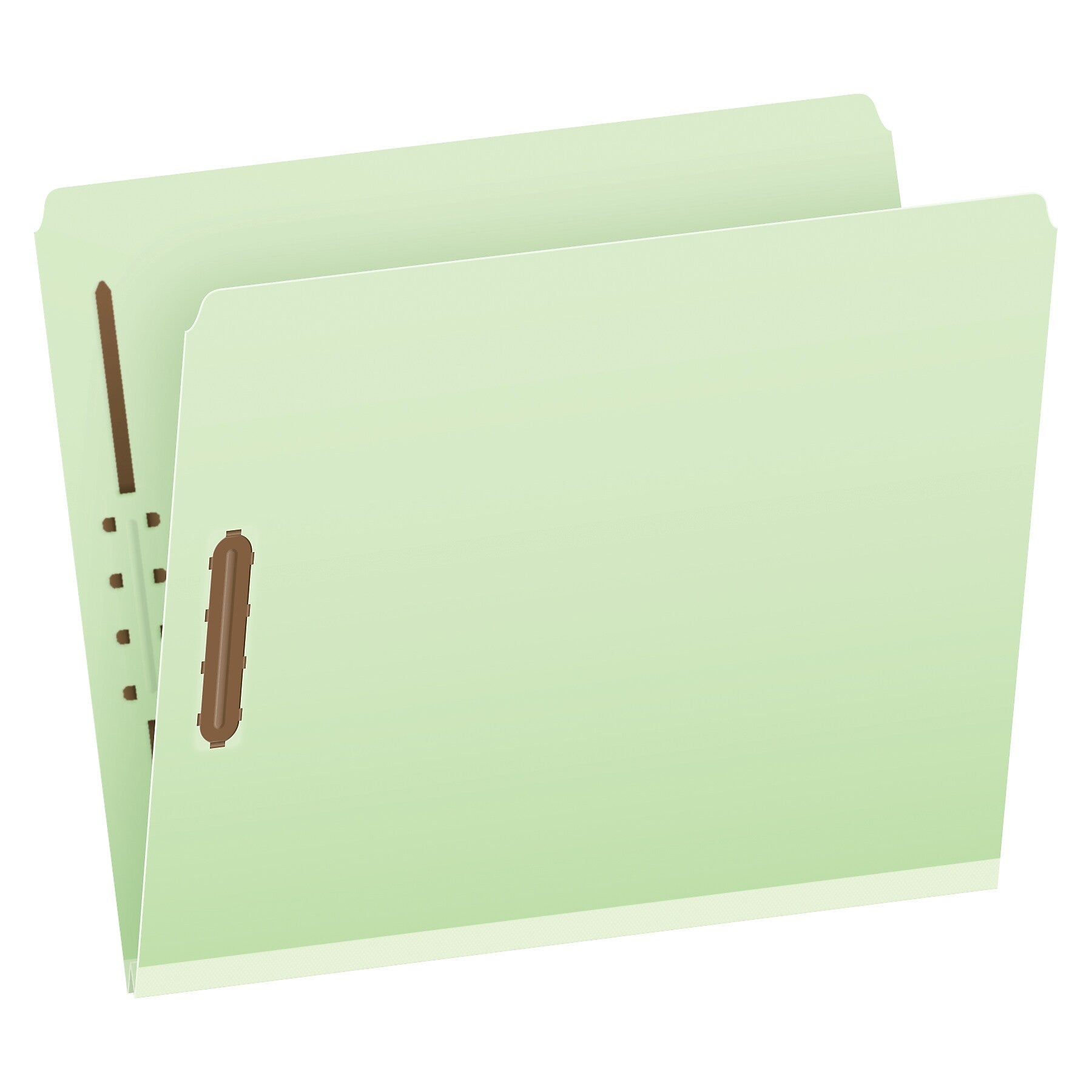 Pendaflex Reinforced Pressboard Classification Folder, 2" Expansion, Letter Size, Light Green, 25/Box (17180EE)