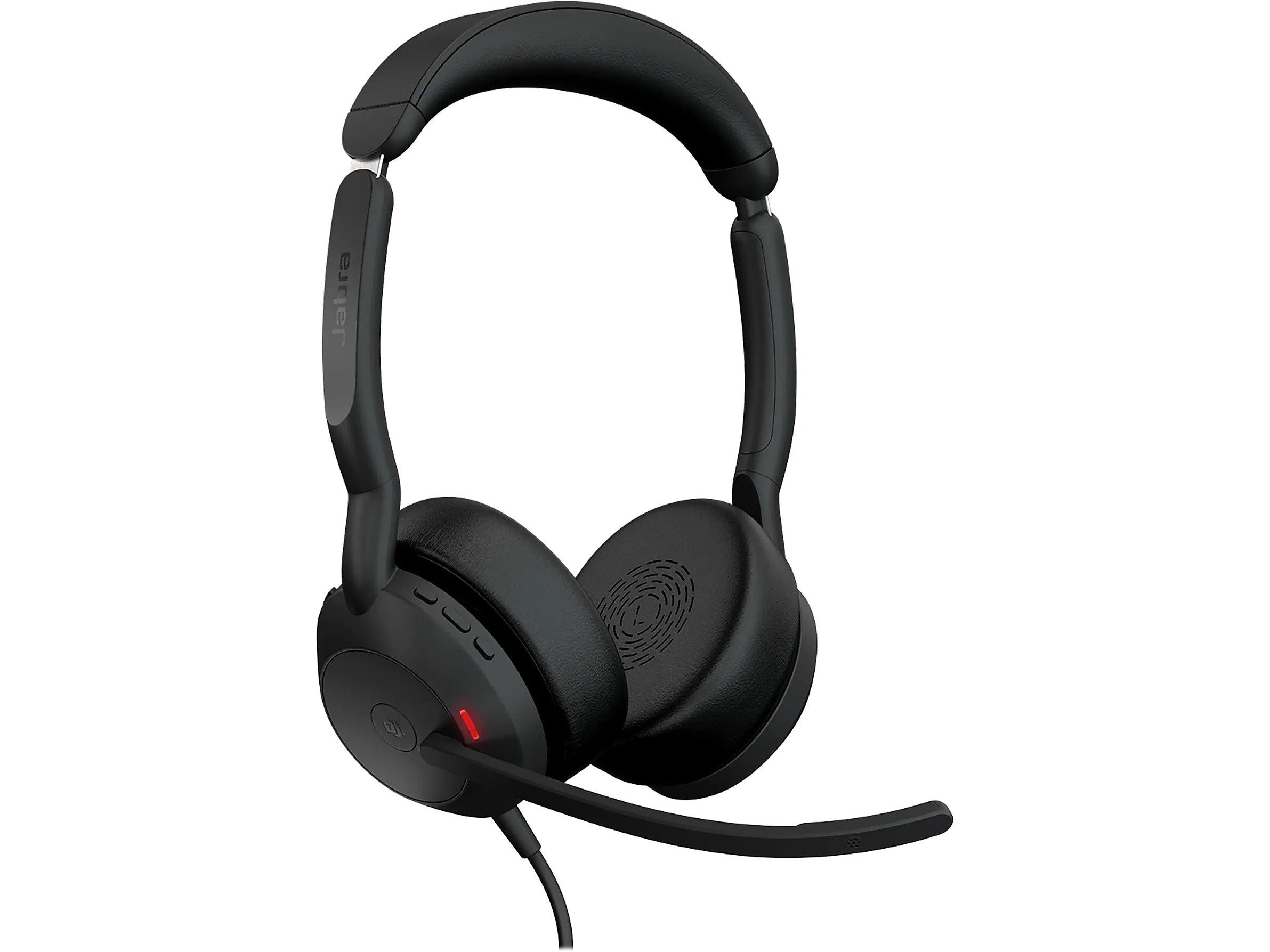 jabra Evolve2 50 Active Noise Canceling Bluetooth Stereo Computer Headset, USB-A, MS Certified (25089-999-999)
