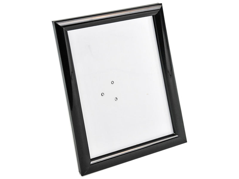 Azar Sign Holder, 8.5" x 11", Table Top, Black, Plastic, 4/Pack (300332-BLK-4PK)