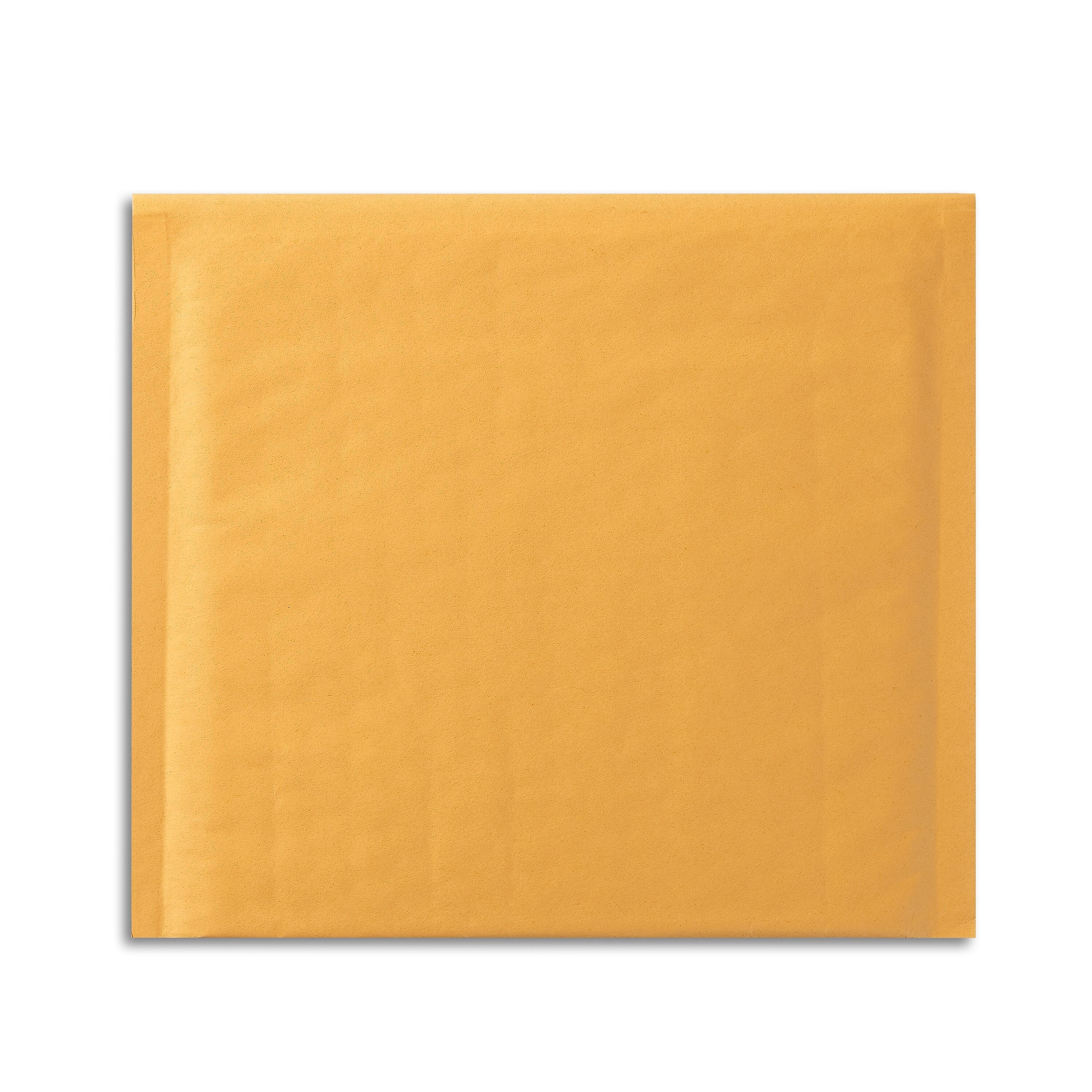 8" x 7" Self-Sealing Bubble Mailer, CD/DVD, 12/Pack (51577)