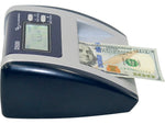 AccuBANKER Automatic Counterfeit Bill and Value Detector, Blue/Gray (D500)