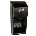 Scott Essential Toilet Paper Dispenser, Black (09021)