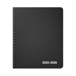 2025-2026 Staples 8" x 11" Weekly & Monthly Appointment Book, Black (ST60363-25)