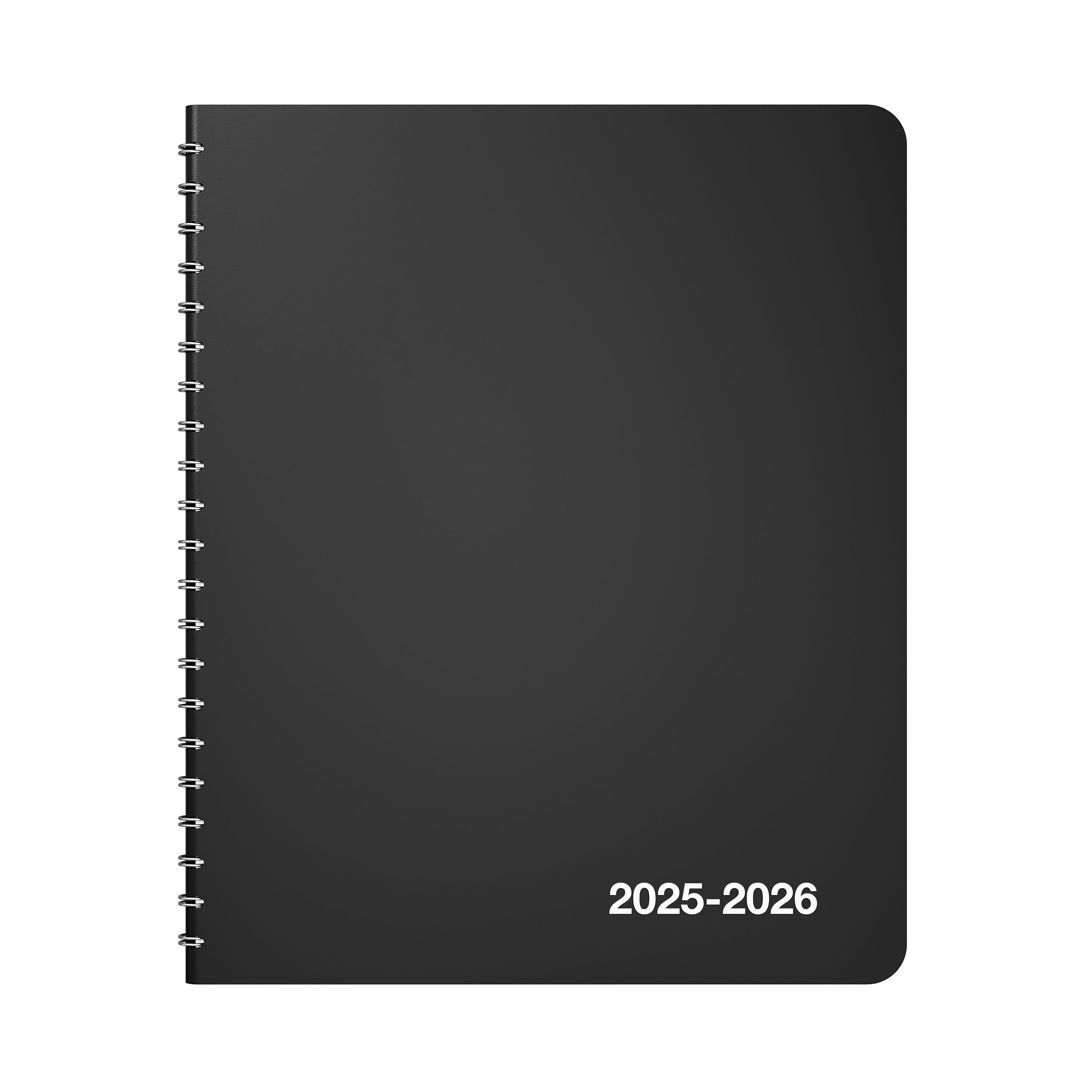 2025-2026 Staples 8" x 11" Weekly & Monthly Appointment Book, Black (ST60363-25)