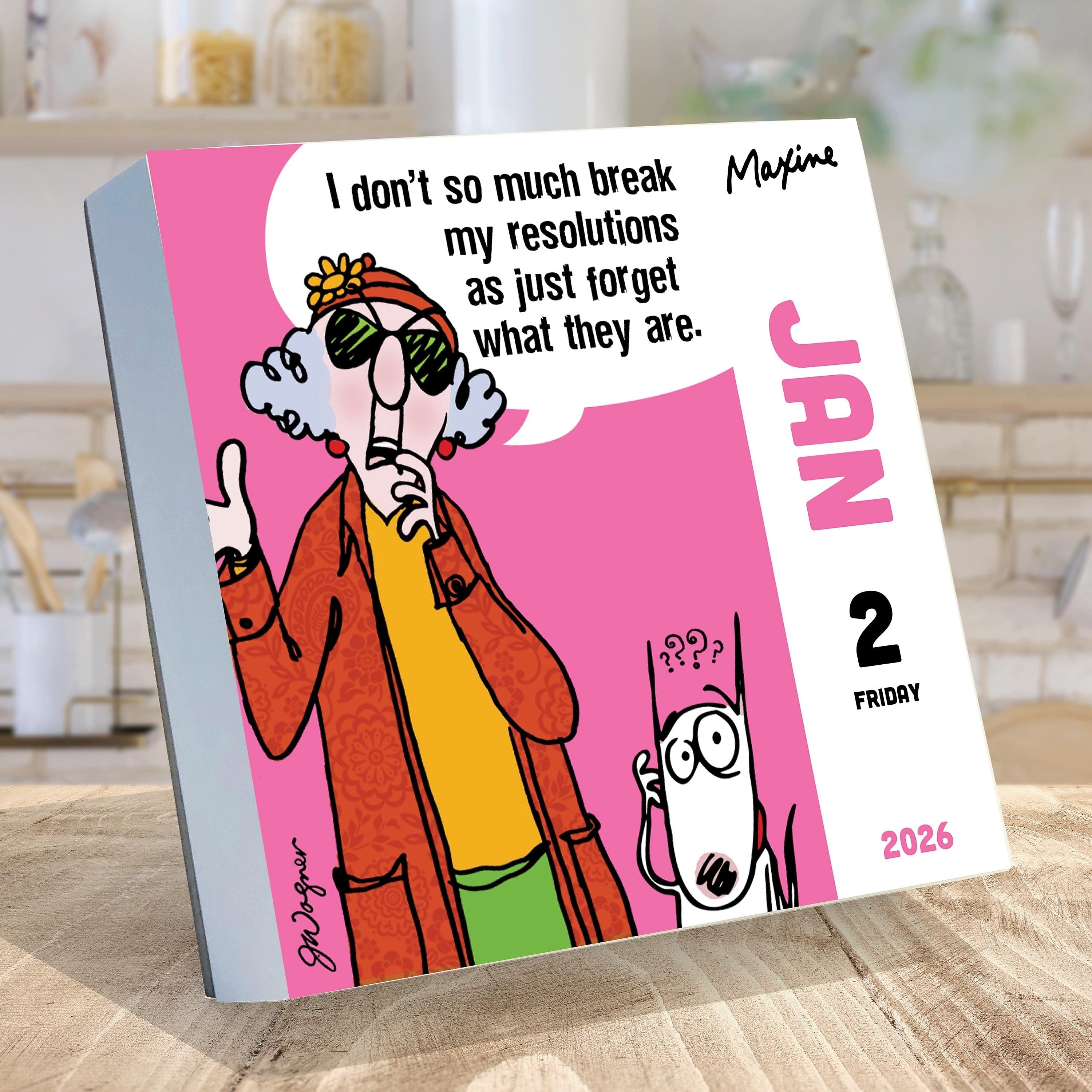 2026 TF Publishing 5.25" x 5.25" Daily Day-to-Day Calendar, (26-3014)