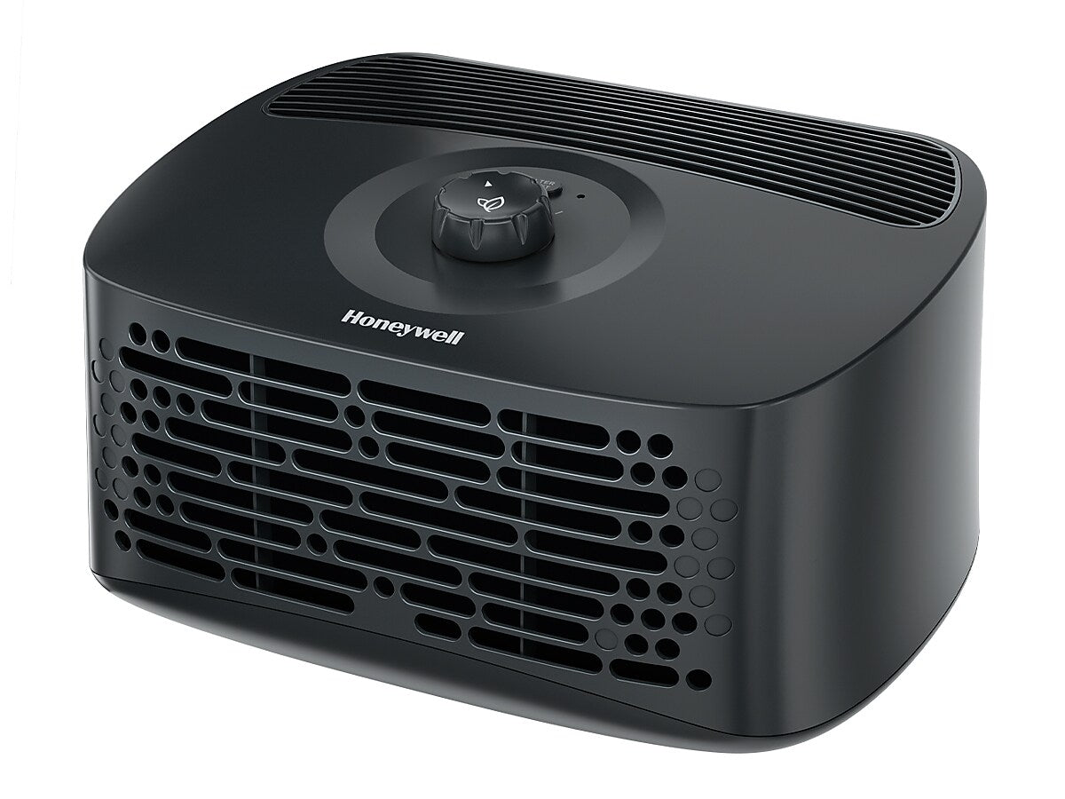 Honeywell True HEPA Tabletop Portable Air Purifier, Black  (HPA020B)