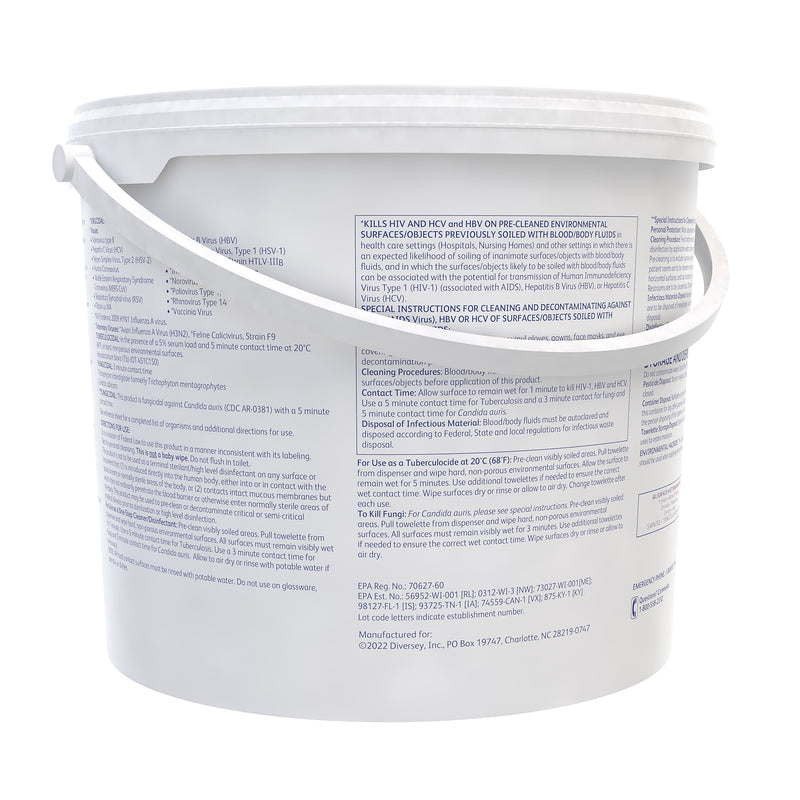 Diversey Oxivir Tb Disinfecting Wipes, 160 Wipes/Container, 4/Carton (5627427)