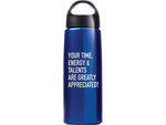 Baudville Luminous Plastic Water Bottle, 26 oz., 5/Pack (1370878MPK531)