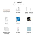 Cricut Explore 4 Die Cutting Starter Bundle, Seashell (8002724)